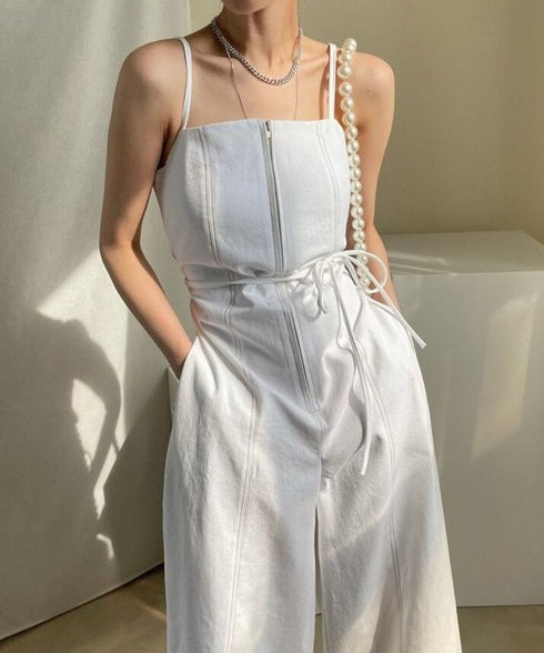 Front Zip Overalls